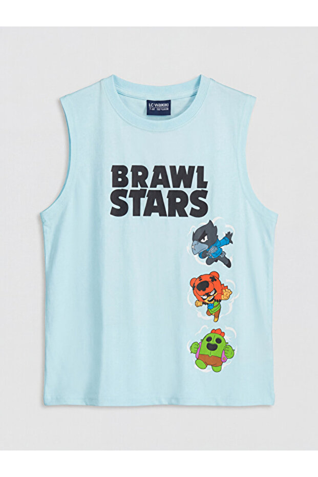 قميص بدون أكمام مطبوع عليه Roba Yaka Brawl Stars للأولاد من UZG STORE للمهتمين بالأناقة