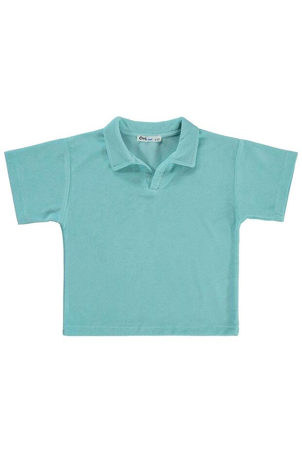 Polo Collar T-Shirt for 2-5 Years Old - Green