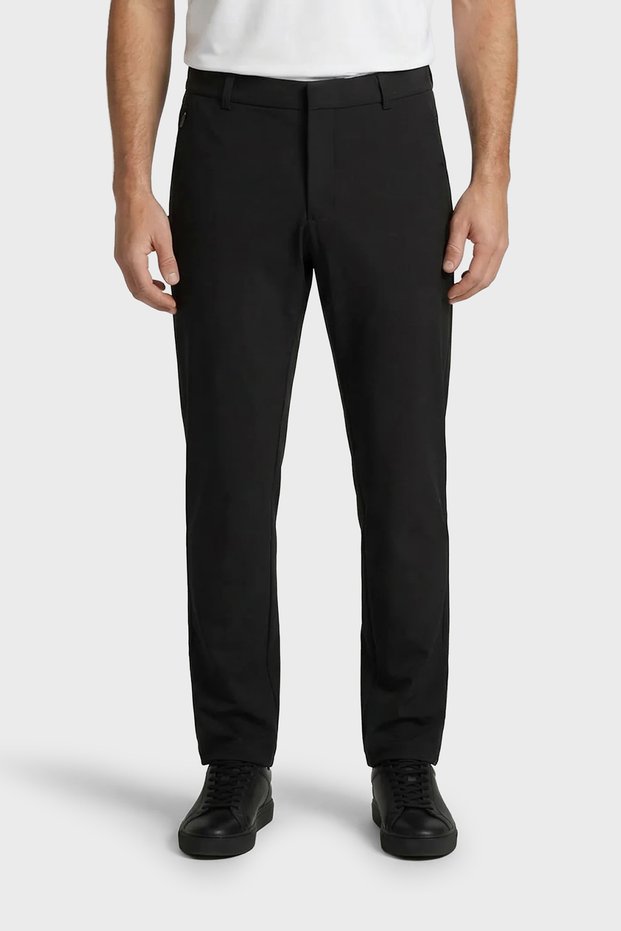 Regular Fit Normal Waist Narrow Leg Chino Trousers Men's Pants Isr53110