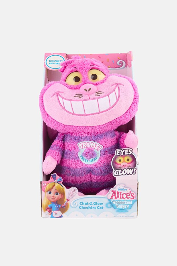 Alices Wonderland Bakery Chat and Glow Cheshire Cat, Pink