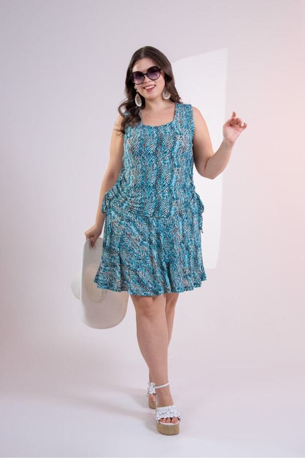 Women's Plus Size Patterned Set - 2