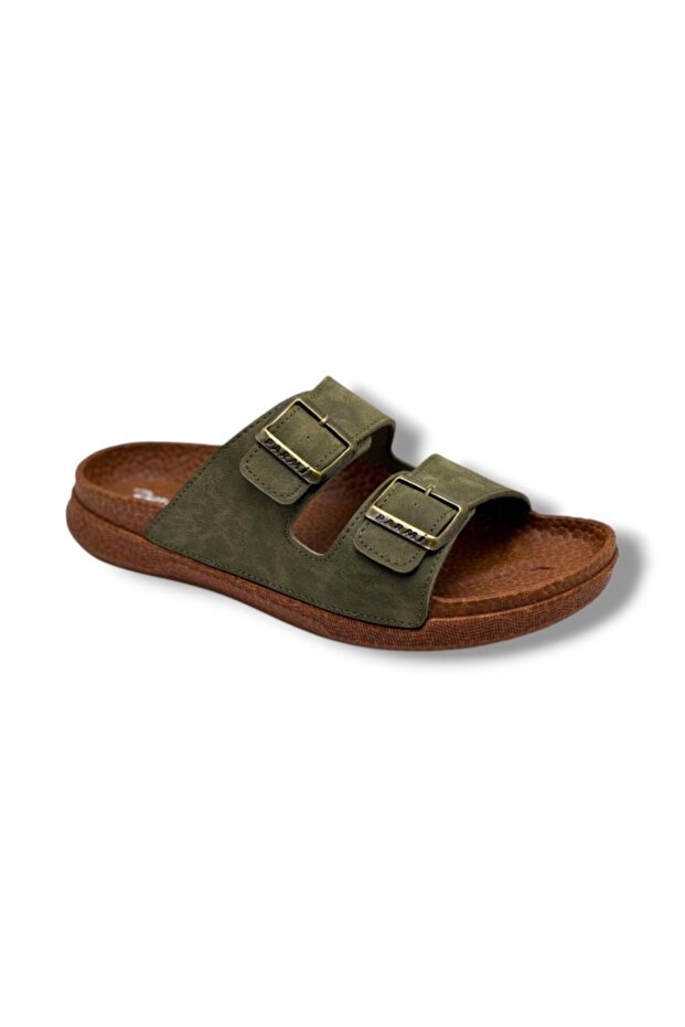 25601-26 Anatomical Non-Slip Sole Double Tape Water Resistant Men's Slippers