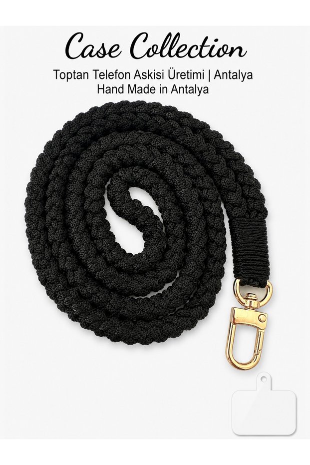 Phone Strap Handmade Macrame Rope Neck and Cross Shoulder Strap Universal Use with Apparatus