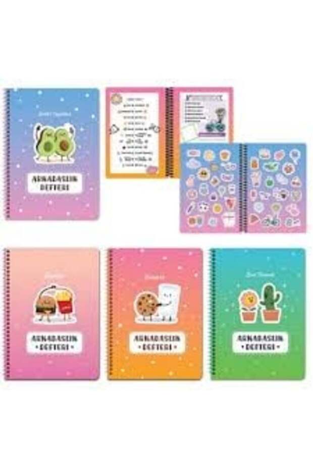 Sharp 16X23 80 Yp. Spiral Bound Hard Cardboard Cover Dating Notebook