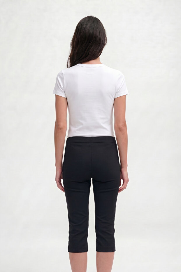 Black Capri Pants - 2