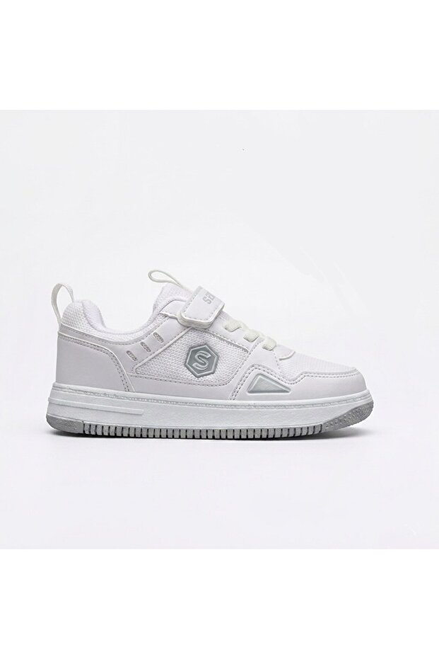 Boys' Comfortable Velcro Mesh Lightweight Daily Sneaker School Shoes