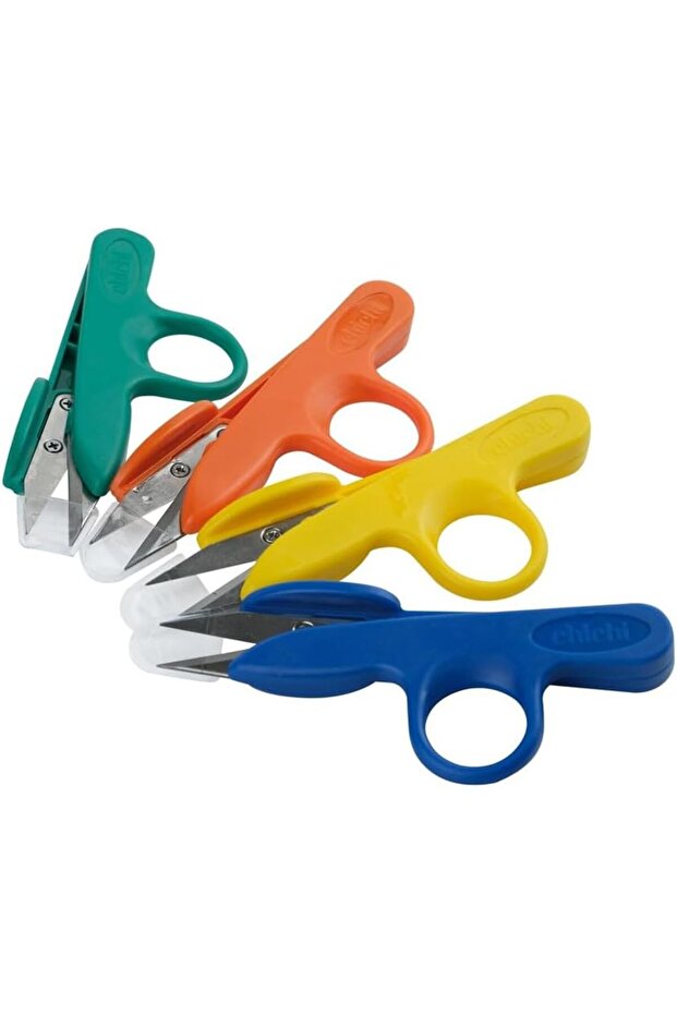 Plastic Spring Yarn Cutting Scissors, Tailor and Textile Use, Fishing Line Cutter, Precision Cutting, Ergonomic, Handheld, Yarn Cutter, Fabric, Surplus Removal Scissors (2 Pieces)