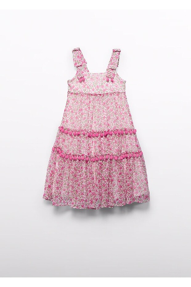 5055 Abel&Lula Girl's Pink Dress