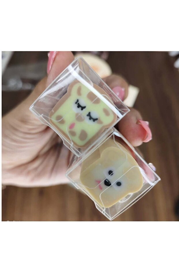 Moon Berry Bread Eraser - Per Pc