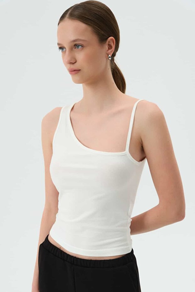 Single Jersey Strap Top - 3