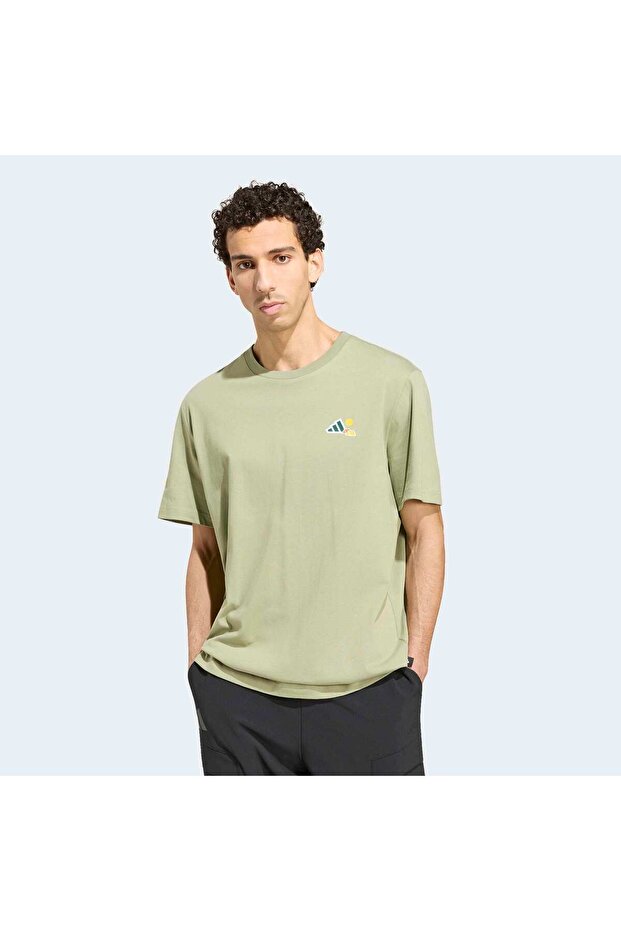 M Camper g t Men's Sport Graphic Pattern T-Shirt Ks2520