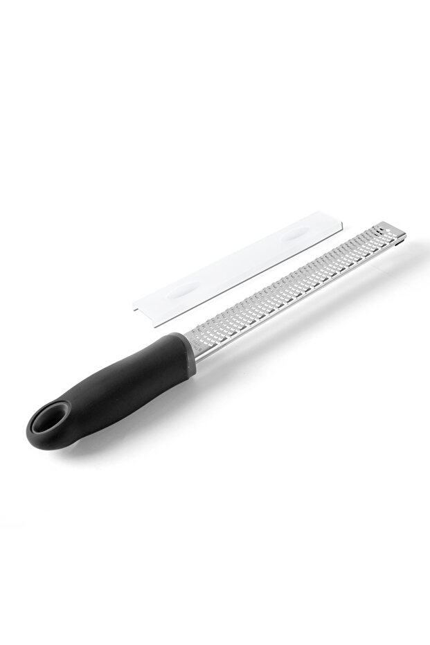 Dark Khaki Stainless Steel Fruit Cheese Grater, Chocolate Lemon Peel Cheese Shavings Grater, Scraper
