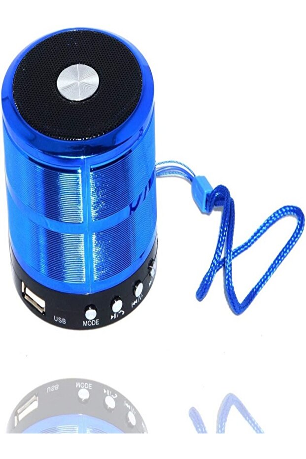Mini Speaker Blue WS887 - 1