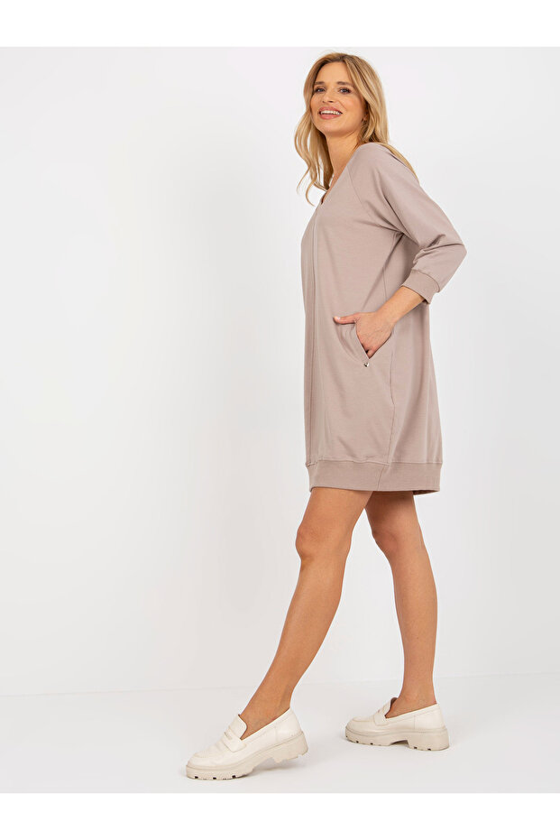 Rochie Dama Bej - 2