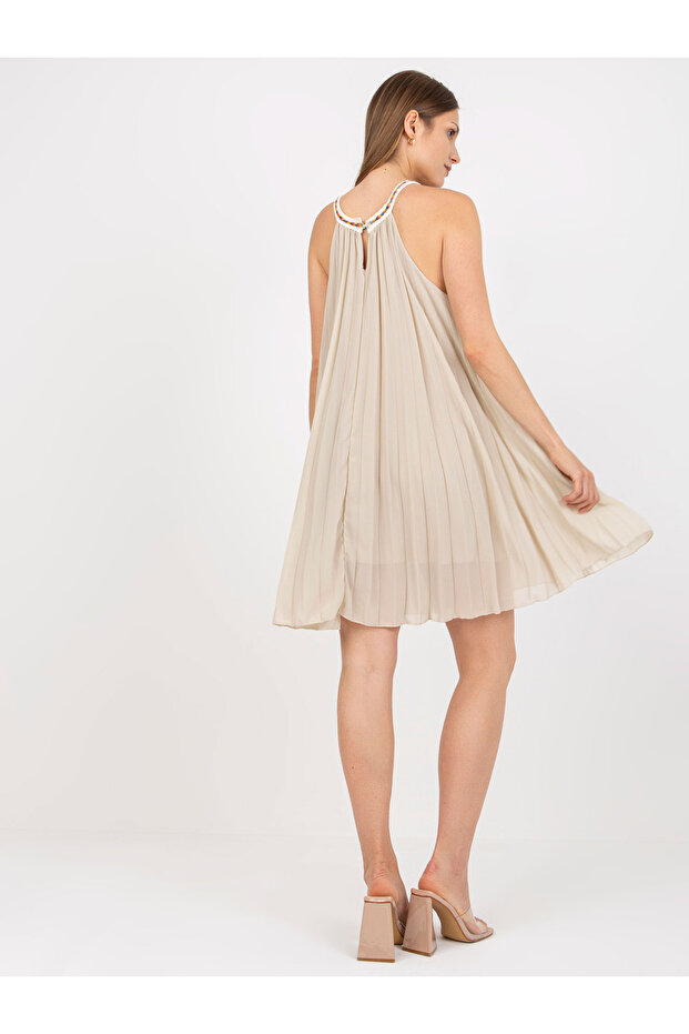 Rochie Dama Bej - 3