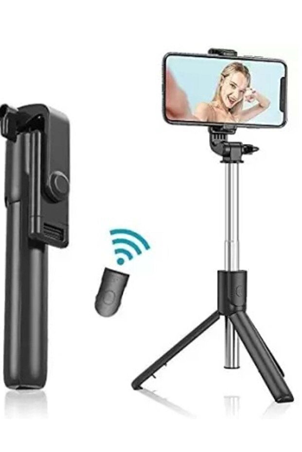 Bluetooth Selfie Sticks with Remote and Selfie Light, 3-in-1 Multifunctional Selfie Stick Tripod Stand