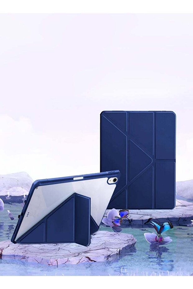 Apple iPad Air 2025 (7th Gen) M3 13-inch Symmetry 360 Smart Folio Case - Navy Blue