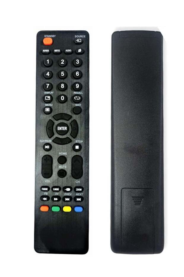 Generic New Replacement Remote Control, Remote Control Fit, Universal Remote Control Compatible with Impex LED LCD Smart TV -Old Remote Must be Same.