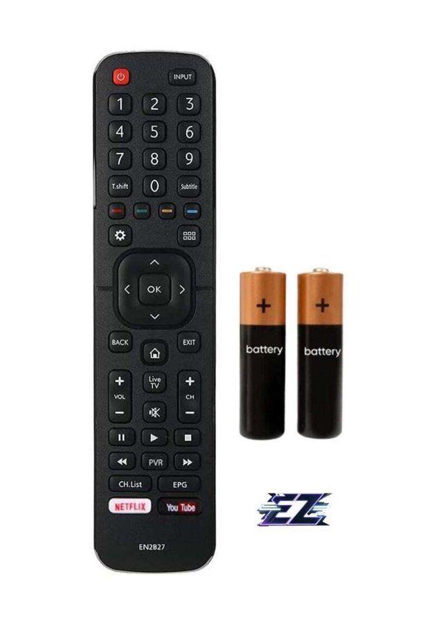 ELTRAZONE TV Remote Control EN2B27 for 32K3110W, 40K3110PW, 50K3110PW, 40K321UW, 50K321UW, 55K321UW