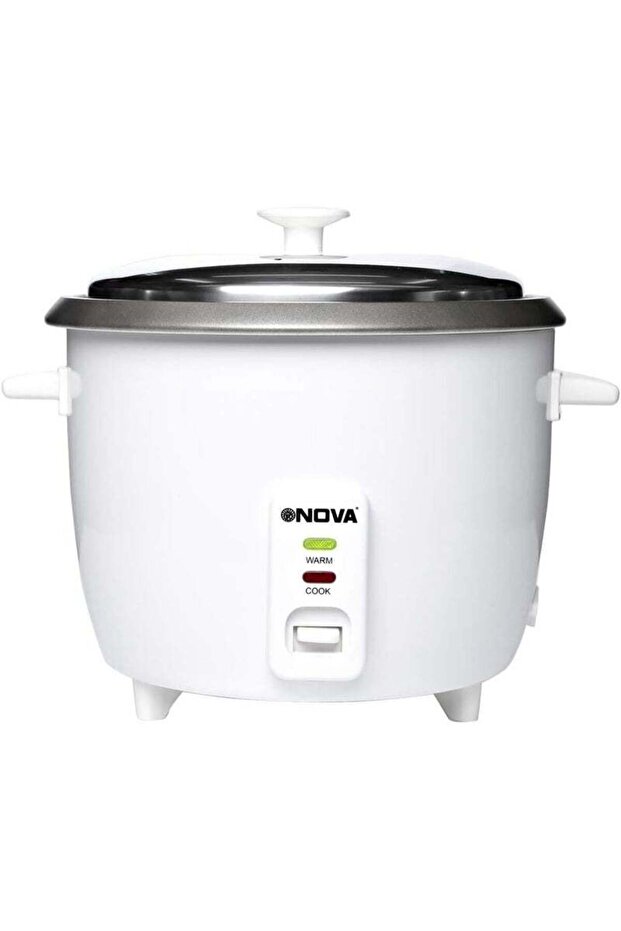 1.8 Liter Big Drum Rice Cooker, White – Efficient Electric Rice Cooker with Large Capacity & Easy One-Touch Operation
