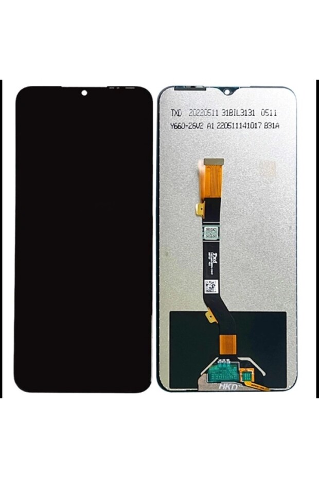 شاشة لمس LCD تكنو سبارك 9 برو (أسود)