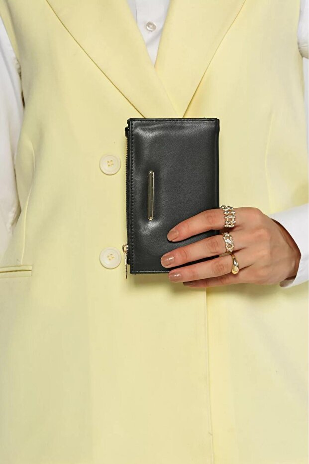Leather Wallet Card Holder