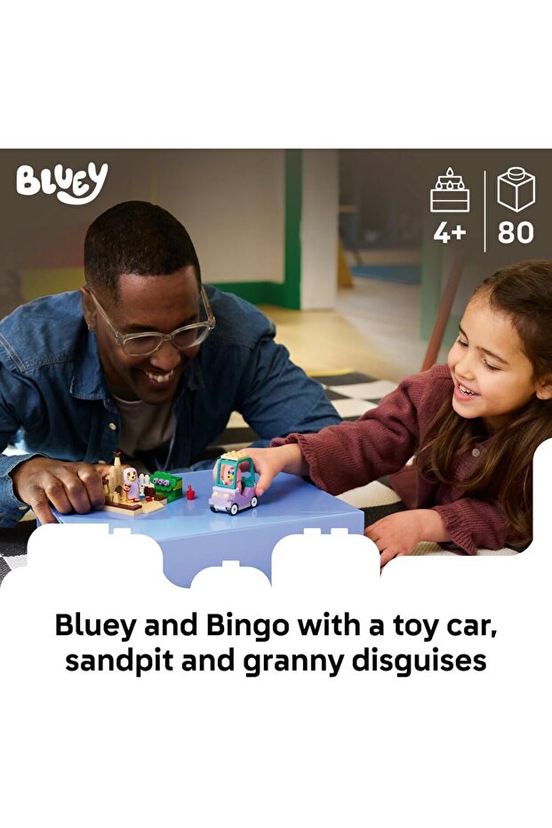 Bluey Grannies, 80 Pieces - 2