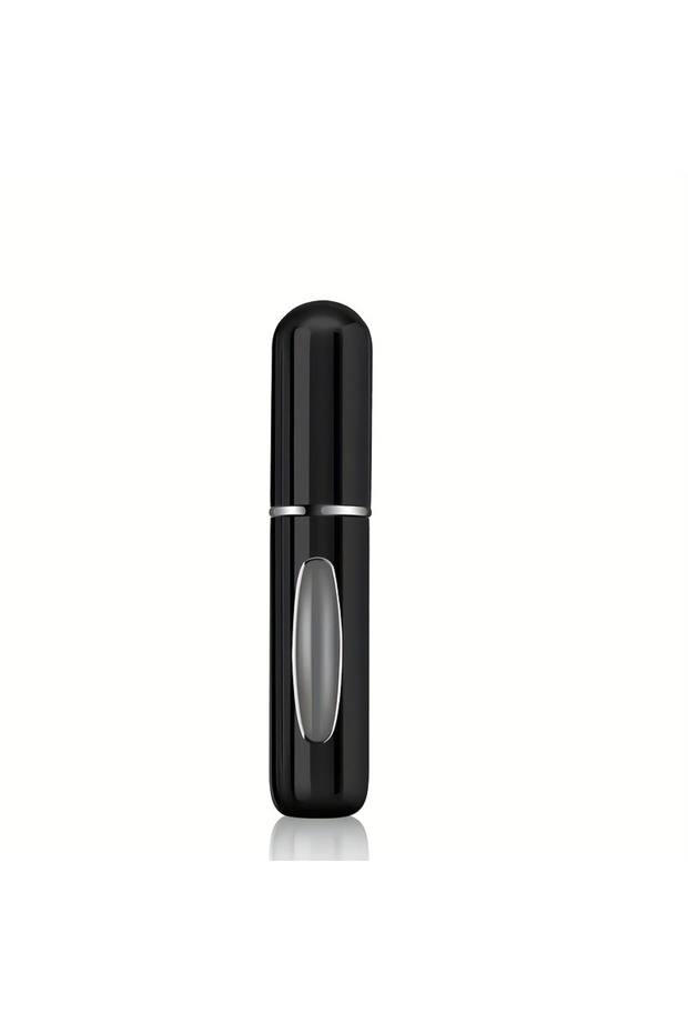1 Pcs Black 1/5Pcs 5ml Refillable Mini Perfume Atomizer Portable Aluminum Empty Spray Bottle Travel
