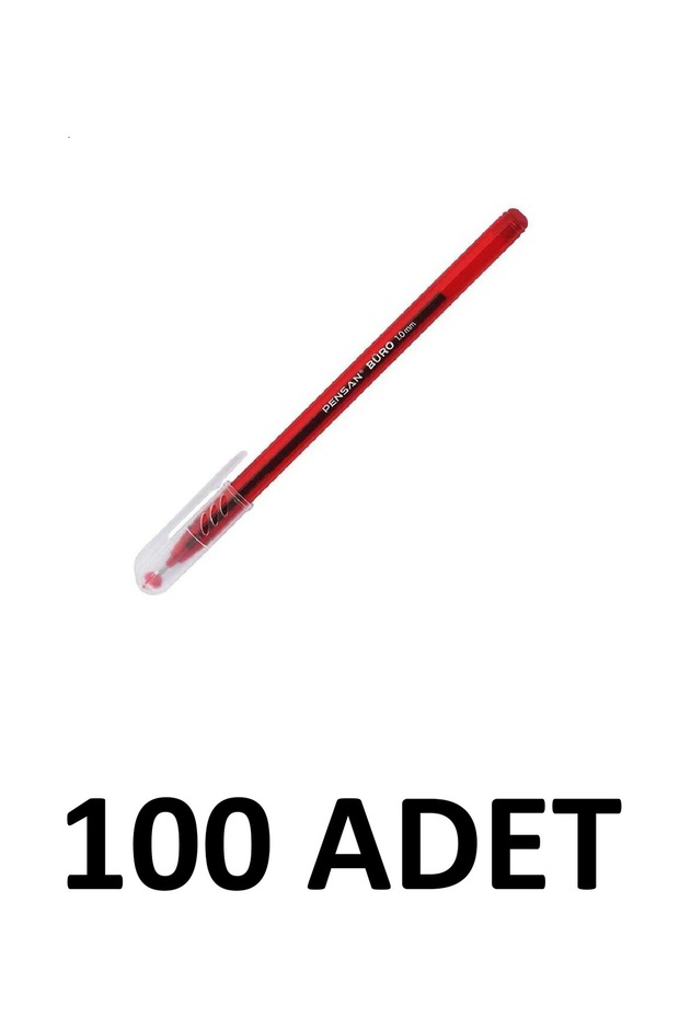 قلم مكتبي 100 قطعة، قلم حبر جاف 1 مم
