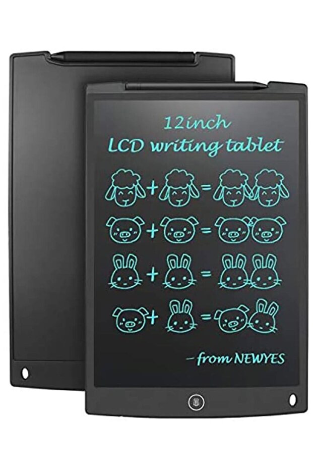 12 Inc الكتابة Lcd الرسم الرقمي القلم الرسم اللوحي الكتابة لوحة مذكرة الكتابة التدريب اللوحي