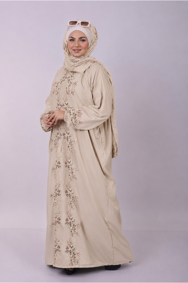 Embroidered Gown