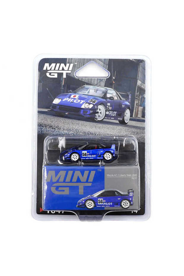 1/64 Mazda Az-1 Liberty Walk Lb40 Pilot Diecast Model Car Blister Mgt01047-Bl