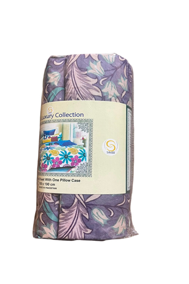 FITTED SHEET WITH PILLOW CASE