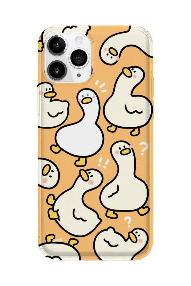 iPhone 11 Pro Max Compatible Printed Transparent Phone Case | Collection: Memecraft Studio