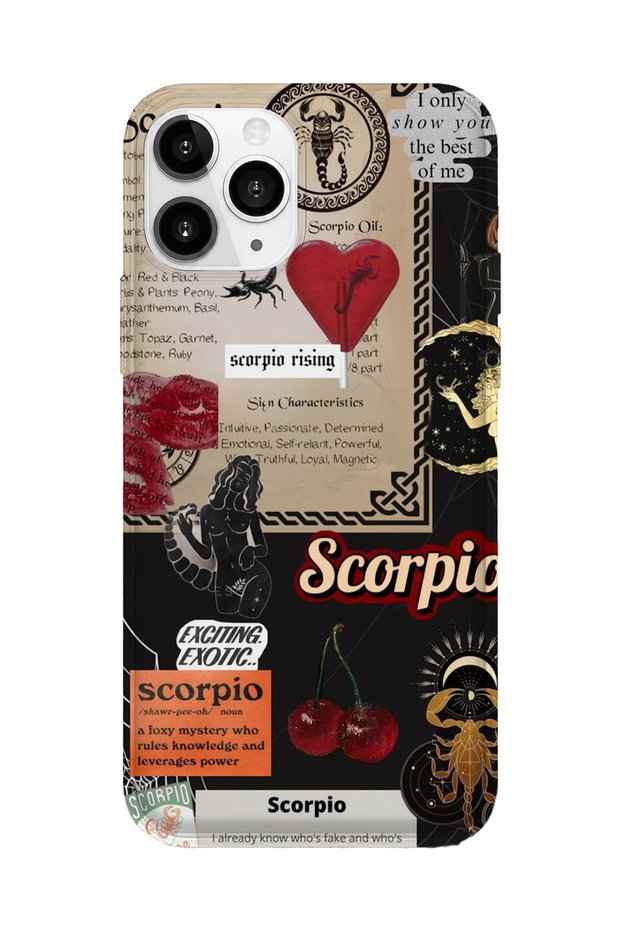 iPhone 11 Pro Compatible Printed Transparent Phone Case | Collection: Zodiacmuse Celestia