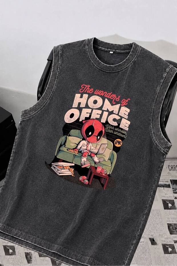 New Trend Printed Washable Crew Neck Oversize T-Shirt
