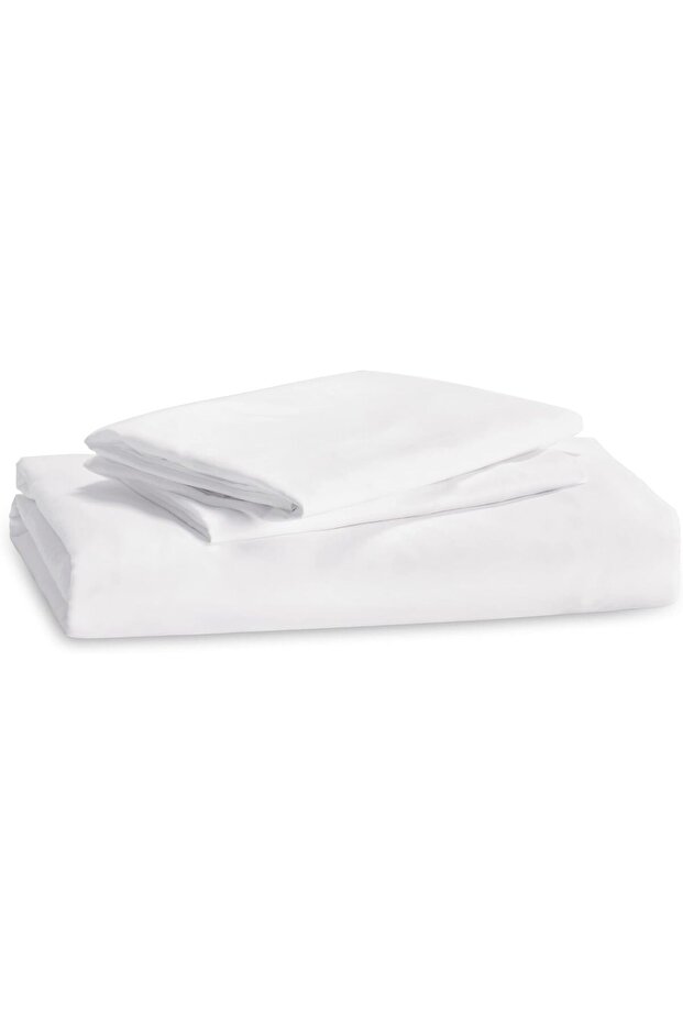White Duvet Cover Queen Size Soft Double Brushed Bedding Set for Kids Adults, Zipper Closure, 4 Pieces