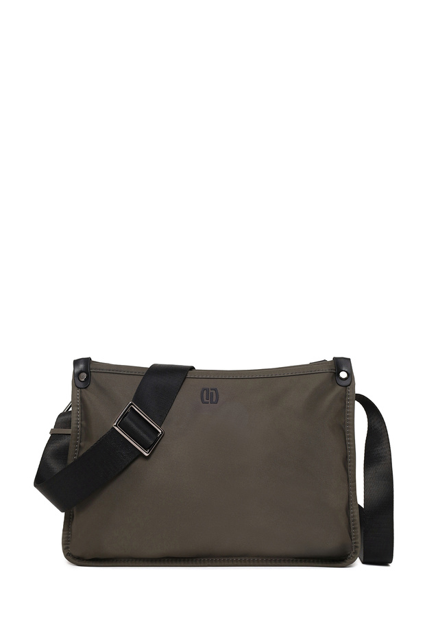 Women's Khaki Fabric Mini Crossbody Bag 26Sbd30086F
