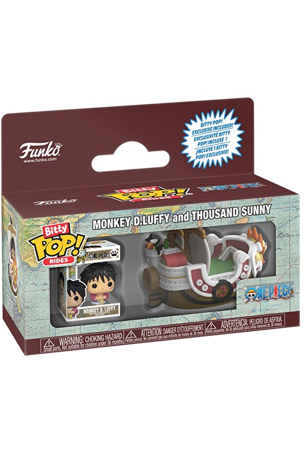 Bitty Pop Rides One Piece - Thousand Sunny w/Luffy
