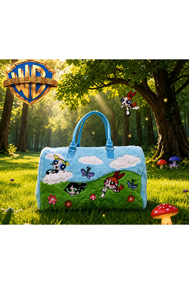 The Powerpuff Girls ™ Blue Plush Bag
