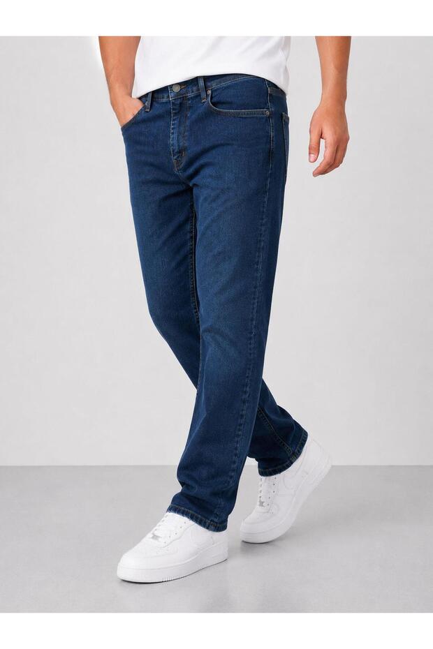 B.Wood Regular Fit Lycra Men's Jean Trousers 7749