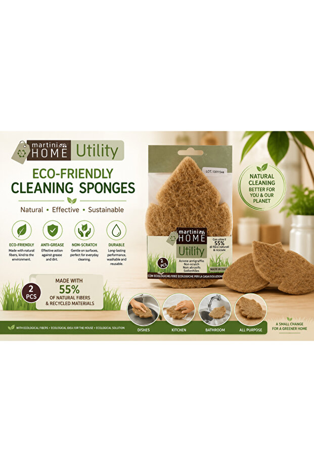 SCRATCH FIBRE SCOURERS 2'S