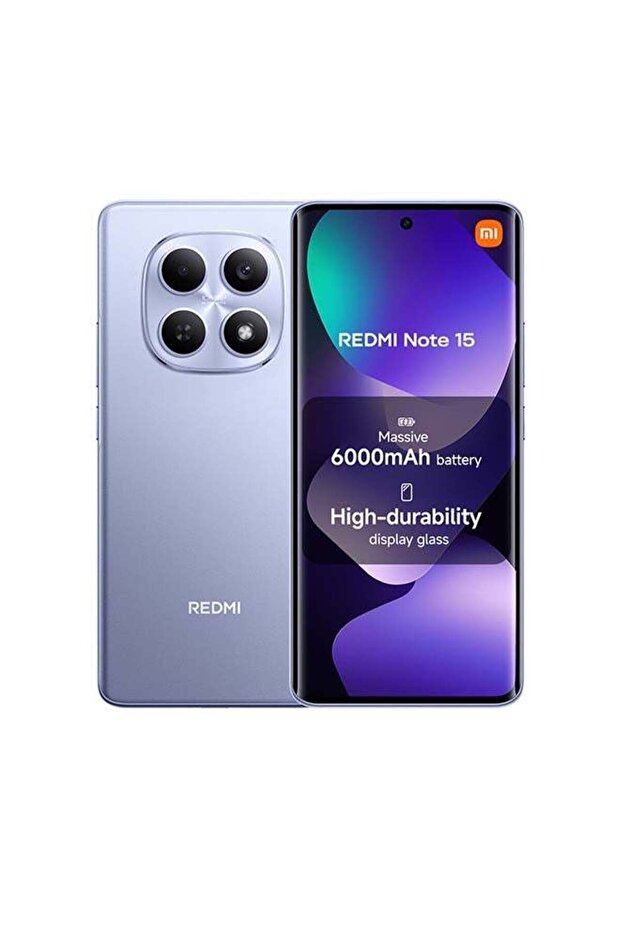 Redmi Note 15 Dual SIM 4G Mist Purple 8G RAM 256GB - Global Version
