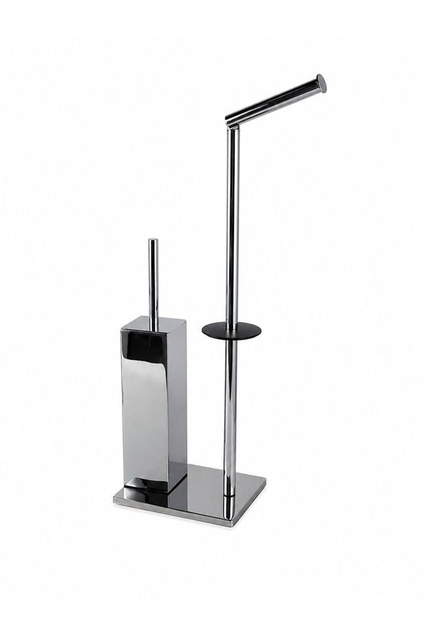 طقم فرشاة المرحاض المتحركة كروم كاير KBW-871 CR