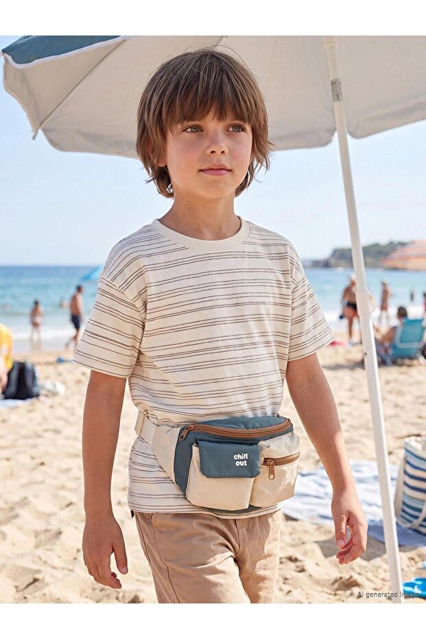 Multi-Compartment Boy's Waist Bag (W6)