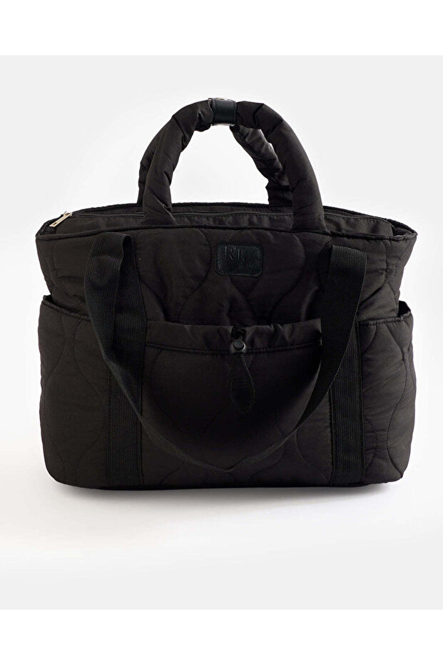 Black Baby Diaper Bag Tote Style