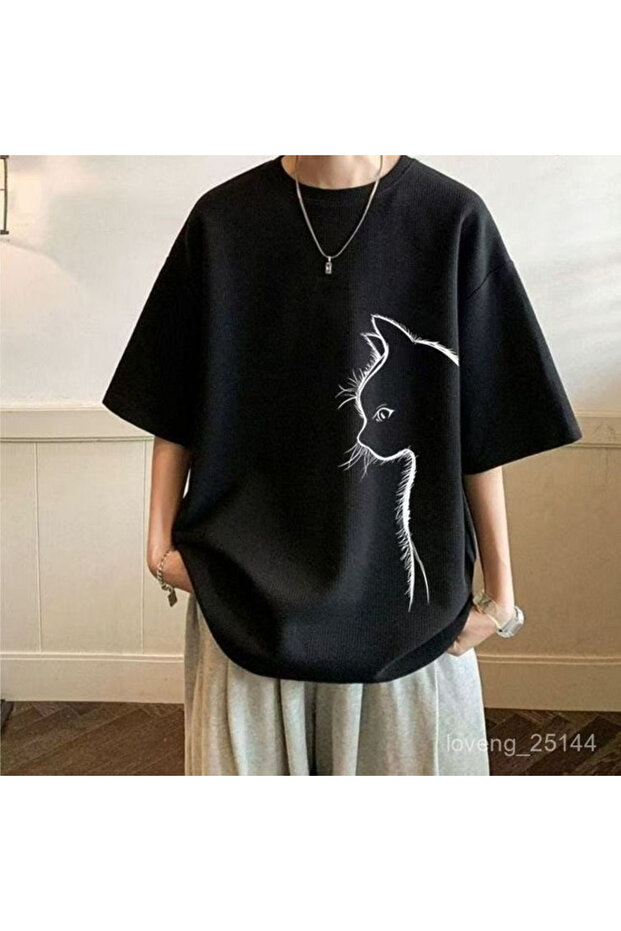 Unisex Printed oversized T-shirt