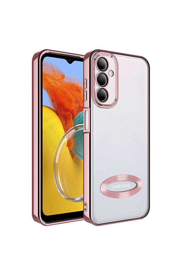 Galaxy M14 Case Camera Lens Protected Slim Lightweight with Logo Display Senk