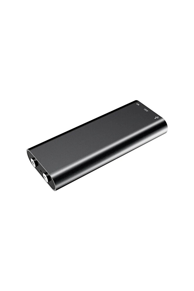 مسجل صوت صغير بسعة 8 جيجابايت، فائق الصغر مع مشغل MP3 ومنفذ USB، مثالي للعروض التقديمية والمحاضرات