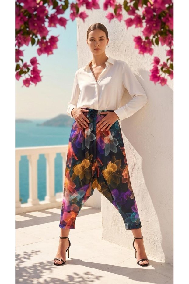 Women's Elastic Waist Shalwar / Women's Regional Shalwar